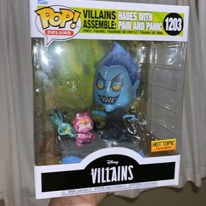 Funko Disney villain Hadus from Hercules NWT